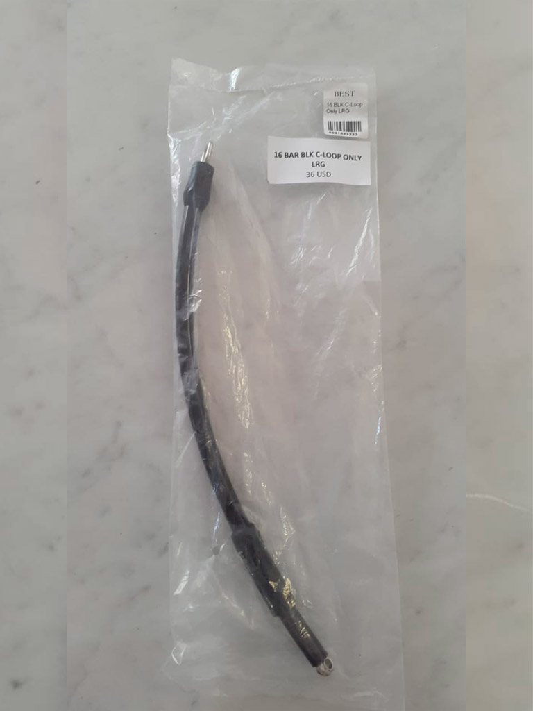 16 BAR BLK C LOOP ONLY IRG